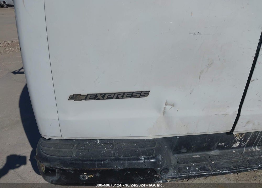 2014 CHEVROLET EXPRESS 3500 WORK VAN VIN: 1GCZGUCG6E1208503
