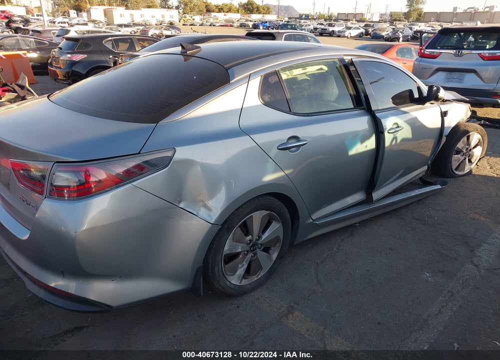2014 KIA OPTIMA HYBRID EX VIN: KNAGN4AD0E5067455