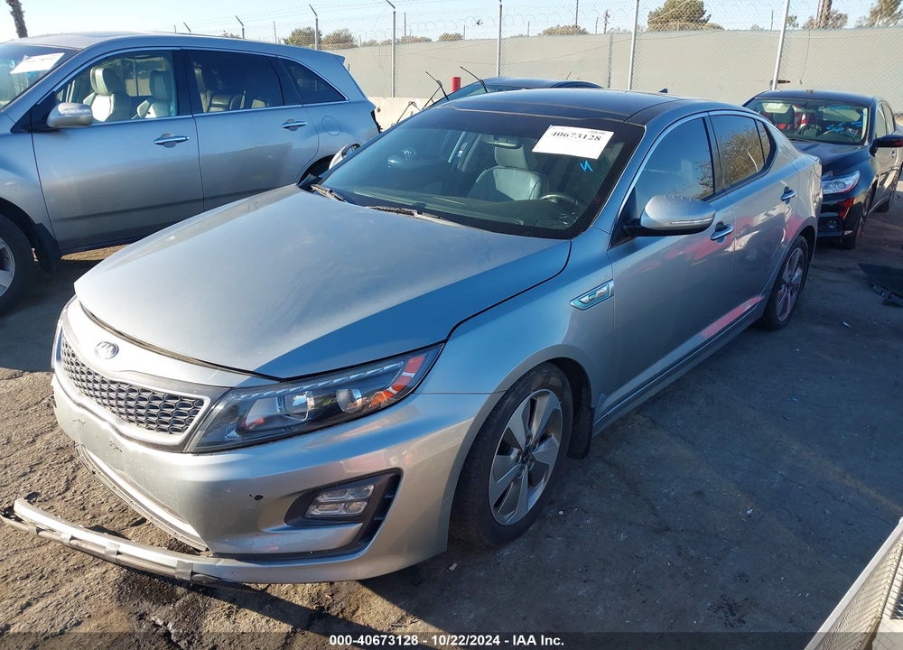 2014 KIA OPTIMA HYBRID EX VIN: KNAGN4AD0E5067455