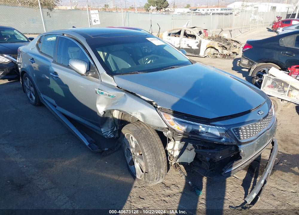 2014 KIA OPTIMA HYBRID EX VIN: KNAGN4AD0E5067455