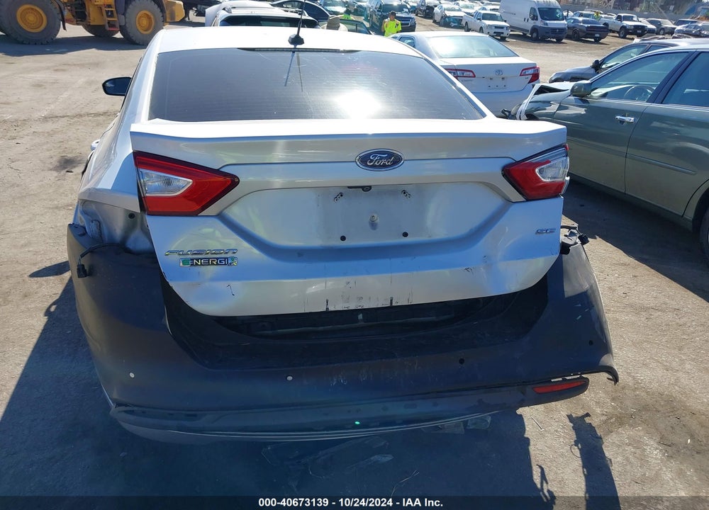 2016 FORD FUSION ENERGI SE LUXURY VIN: 3FA6P0PUXGR384609