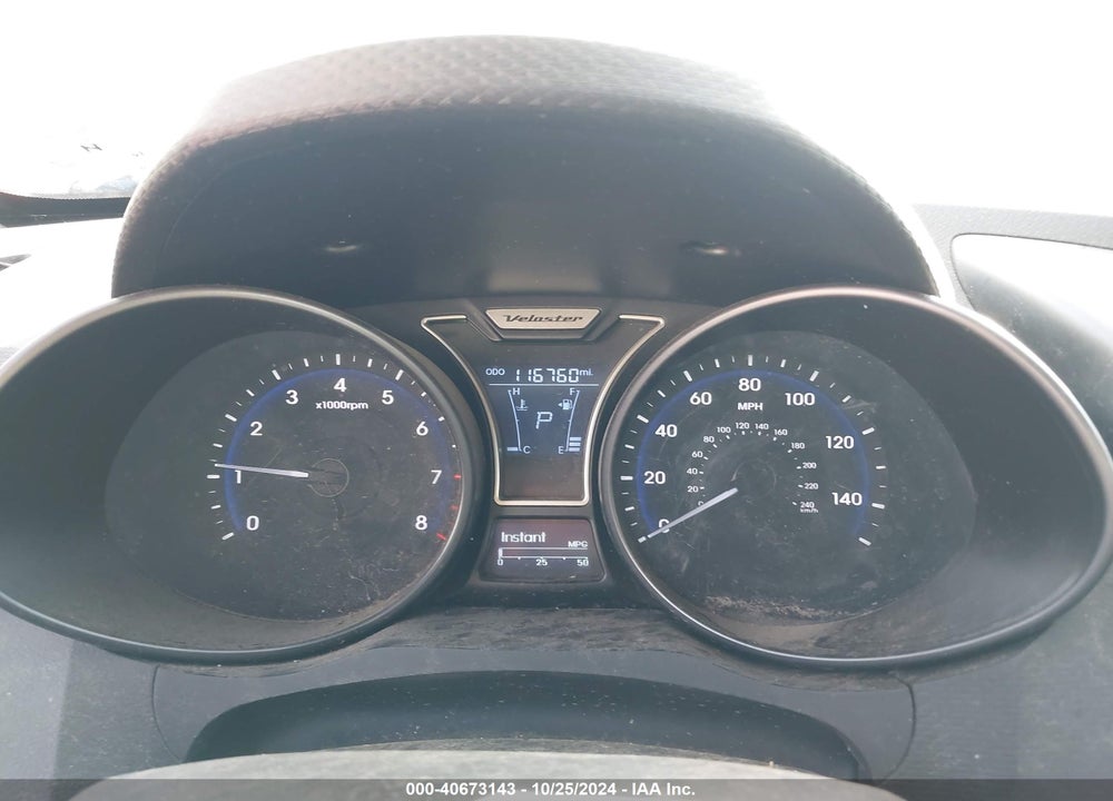 2014 HYUNDAI VELOSTER TURBO W/BLACK VIN: KMHTC6AEXEU211056
