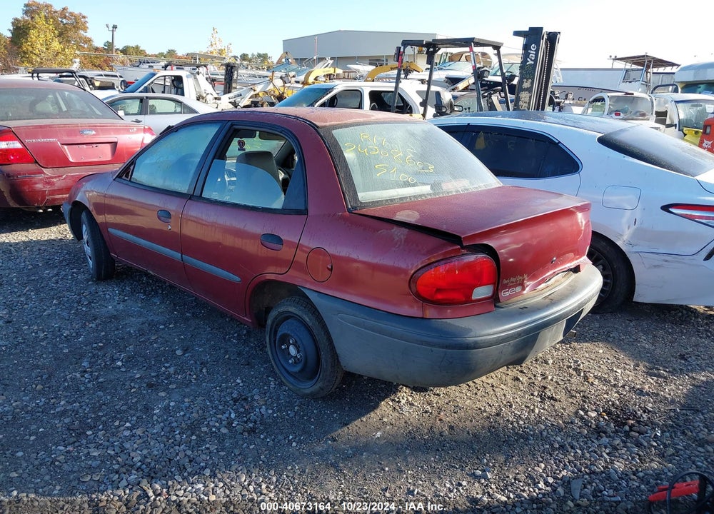 1996 GEO METRO LSI VIN: 2C1MR5299T6764390