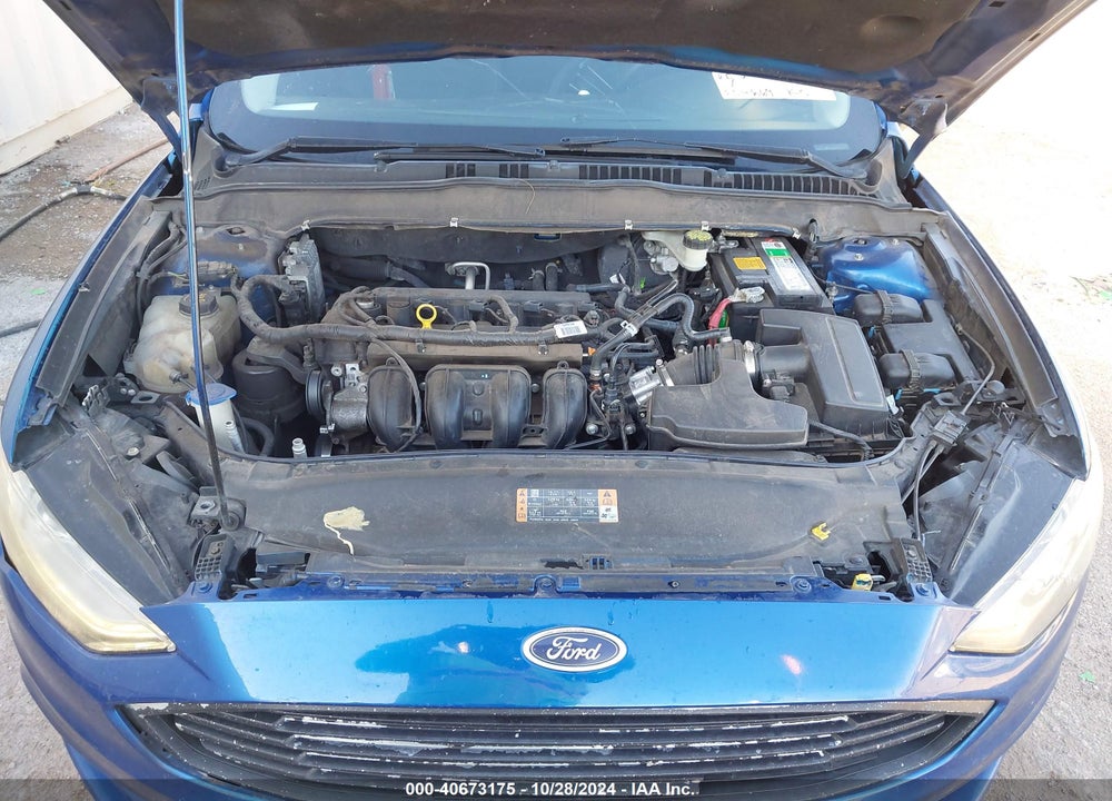2017 FORD FUSION SE VIN: 3FA6P0H70HR235684