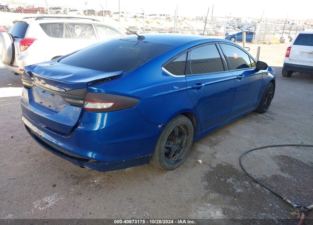 2017 FORD FUSION SE VIN: 3FA6P0H70HR235684