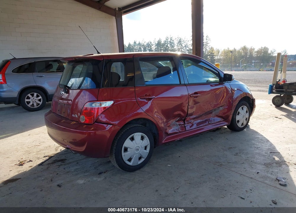 2006 SCION XA VIN: JTKKT624360165349