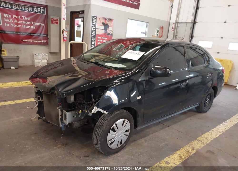 2020 MITSUBISHI MIRAGE G4 ES VIN: ML32F3FJ2LHF08636