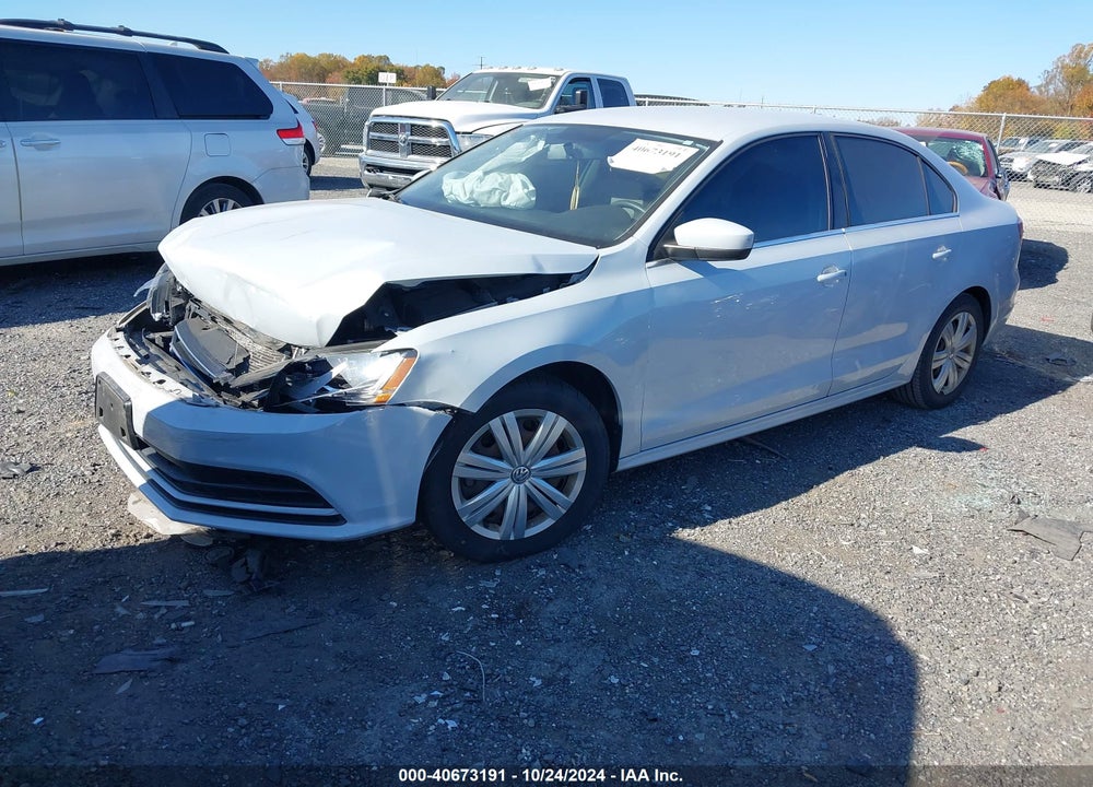 2017 VOLKSWAGEN JETTA 1.4T S VIN: 3VW2B7AJ4HM343354