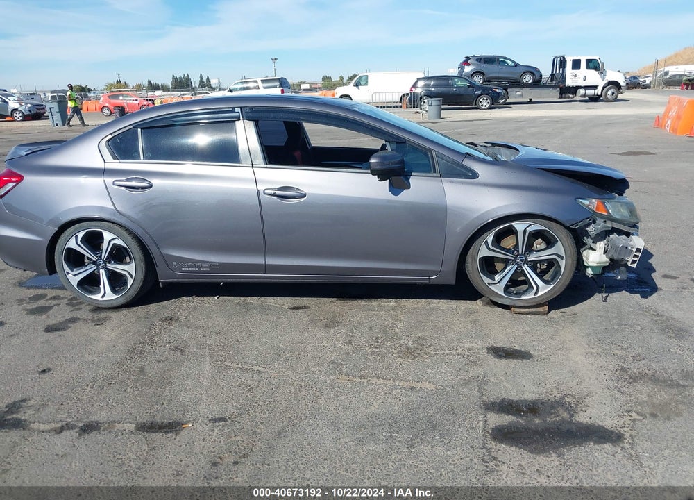 2015 HONDA CIVIC SI VIN: 2HGFB6E55FH709234