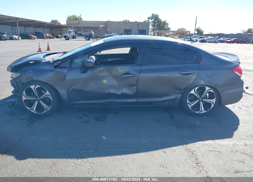 2015 HONDA CIVIC SI VIN: 2HGFB6E55FH709234