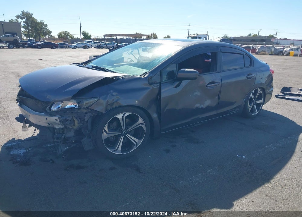 2015 HONDA CIVIC SI VIN: 2HGFB6E55FH709234