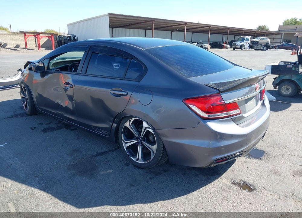 2015 HONDA CIVIC SI VIN: 2HGFB6E55FH709234