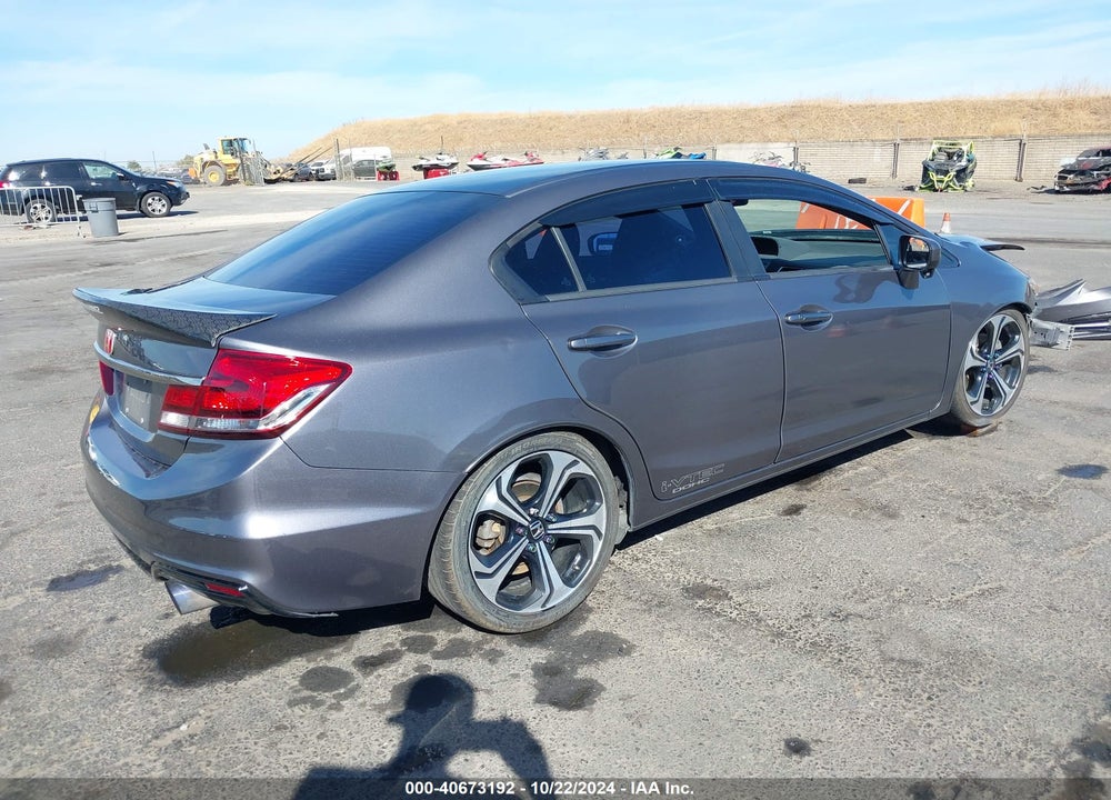 2015 HONDA CIVIC SI VIN: 2HGFB6E55FH709234