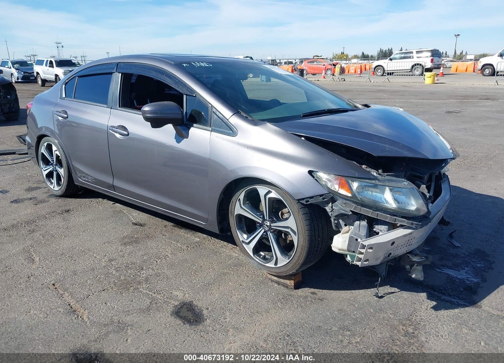 2015 HONDA CIVIC SI VIN: 2HGFB6E55FH709234
