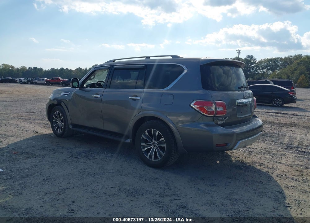 2018 NISSAN ARMADA SL VIN: JN8AY2ND7JX001289