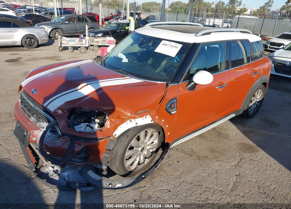 2019 MINI COUNTRYMAN COOPER S VIN: WMZYT3C59K3E96505