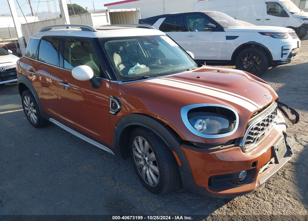 2019 MINI COUNTRYMAN COOPER S VIN: WMZYT3C59K3E96505