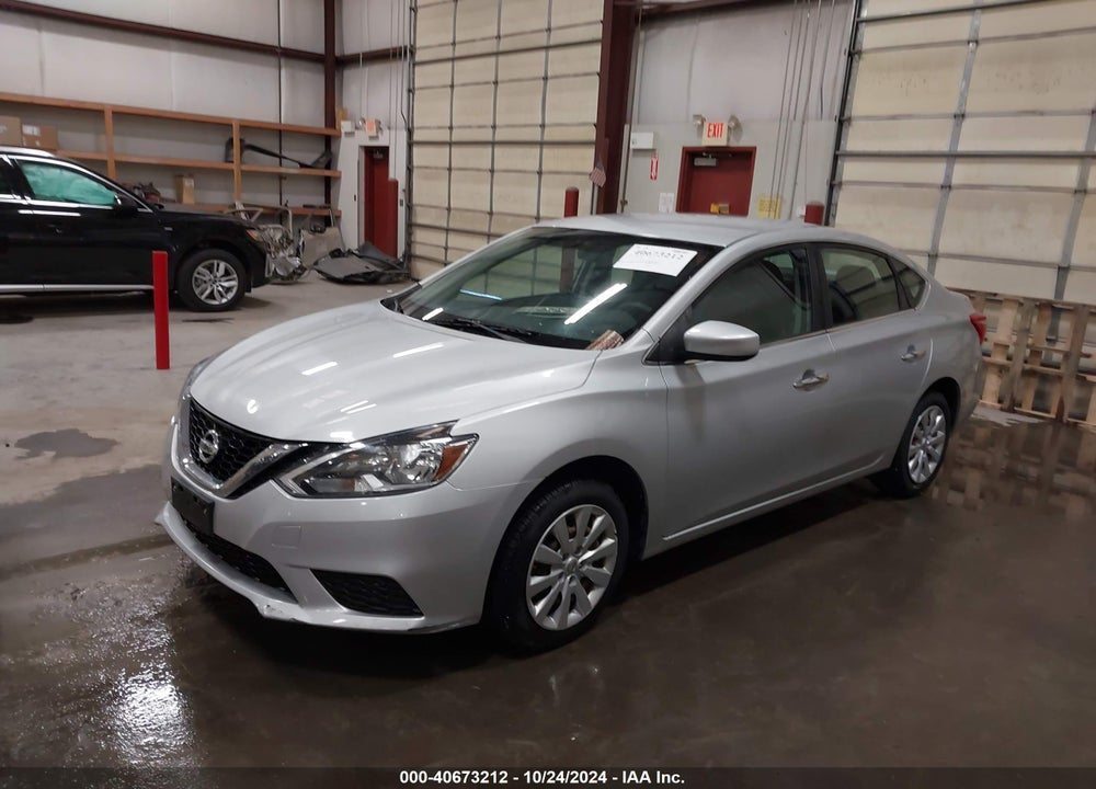 2017 NISSAN SENTRA SV VIN: 3N1AB7AP6HY337019