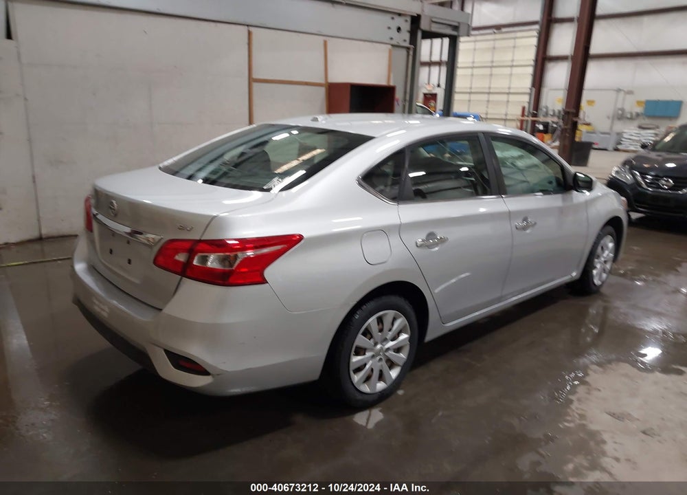 2017 NISSAN SENTRA SV VIN: 3N1AB7AP6HY337019