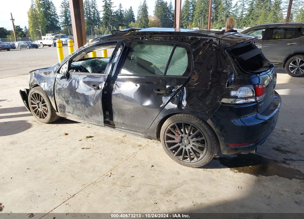 2013 VOLKSWAGEN GTI DRIVERS EDITION VIN: WVWHD7AJ7DW133672