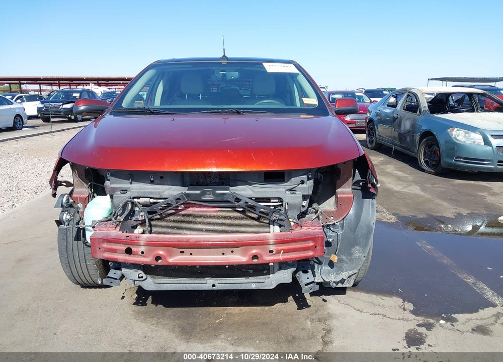 2014 FORD EDGE SEL VIN: 2FMDK3JC9EBA78350