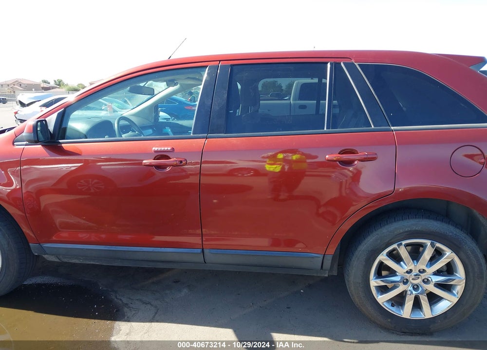 2014 FORD EDGE SEL VIN: 2FMDK3JC9EBA78350