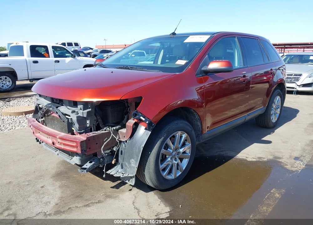 2014 FORD EDGE SEL VIN: 2FMDK3JC9EBA78350