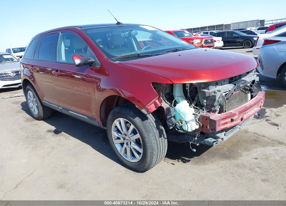 2014 FORD EDGE SEL VIN: 2FMDK3JC9EBA78350