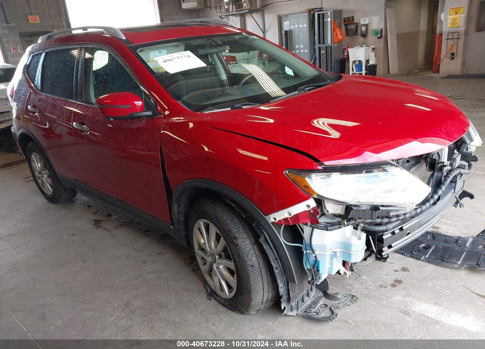 2017 NISSAN ROGUE SV VIN: 5N1AT2MV4HC828619