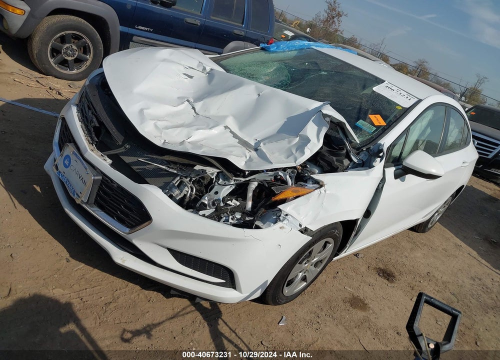 2018 CHEVROLET CRUZE LS AUTO VIN: 1G1BC5SM2J7225227