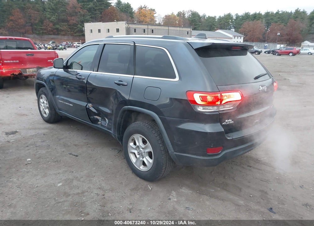 2016 JEEP GRAND CHEROKEE LAREDO VIN: 1C4RJFAG7GC443161