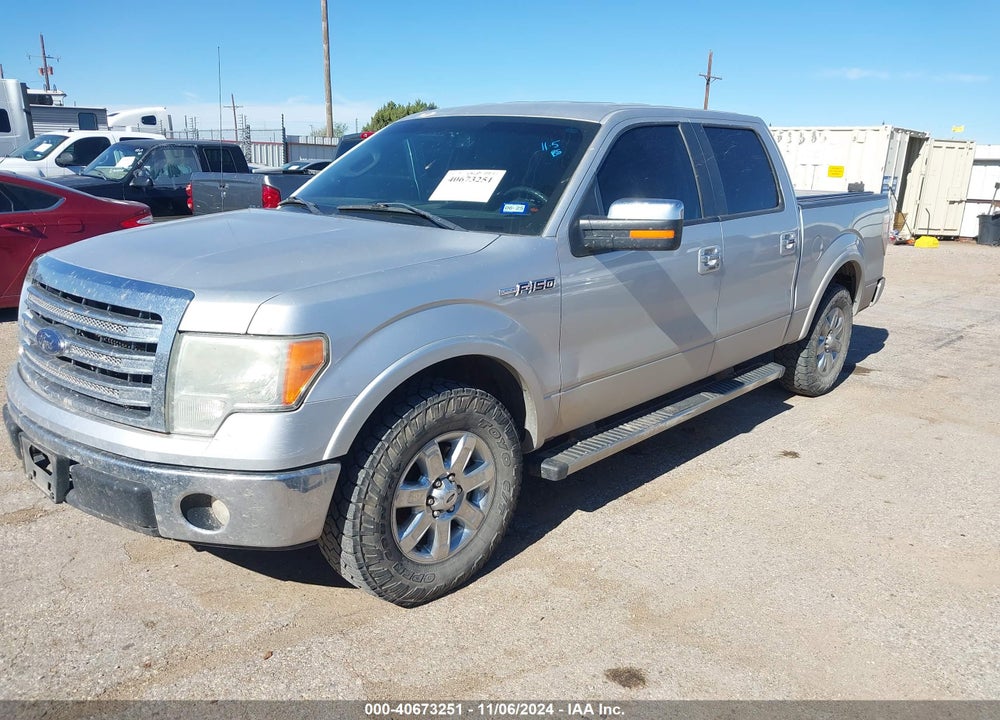 2014 FORD F-150 LARIAT VIN: 1FTFW1CF5EKF63040