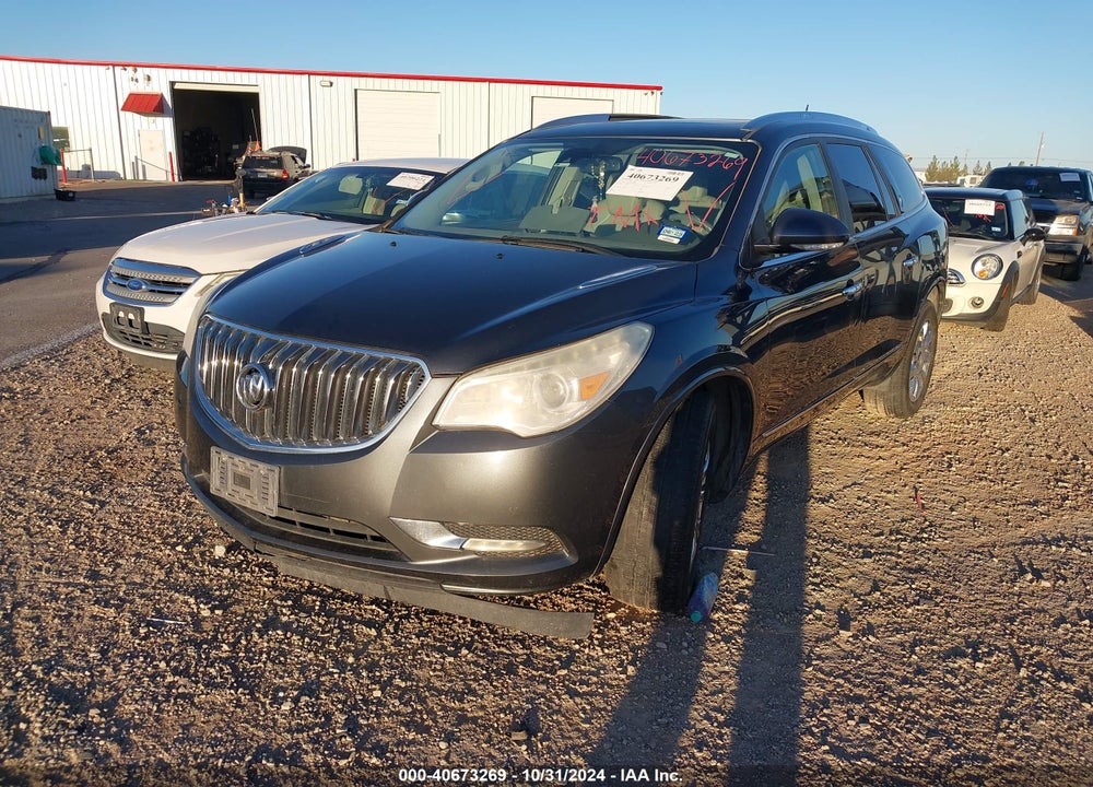2014 BUICK ENCLAVE LEATHER VIN: 5GAKVBKD3EJ229040