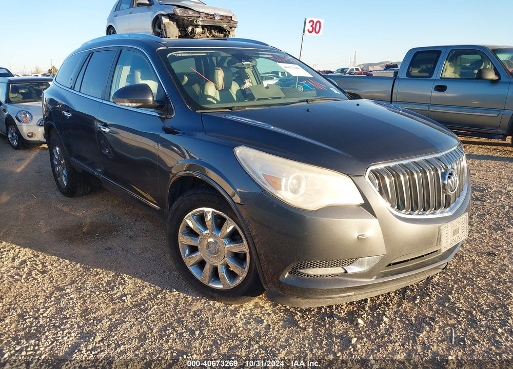 2014 BUICK ENCLAVE LEATHER VIN: 5GAKVBKD3EJ229040