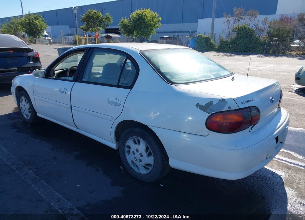 1999 CHEVROLET MALIBU VIN: 1G1ND52J4XY117923