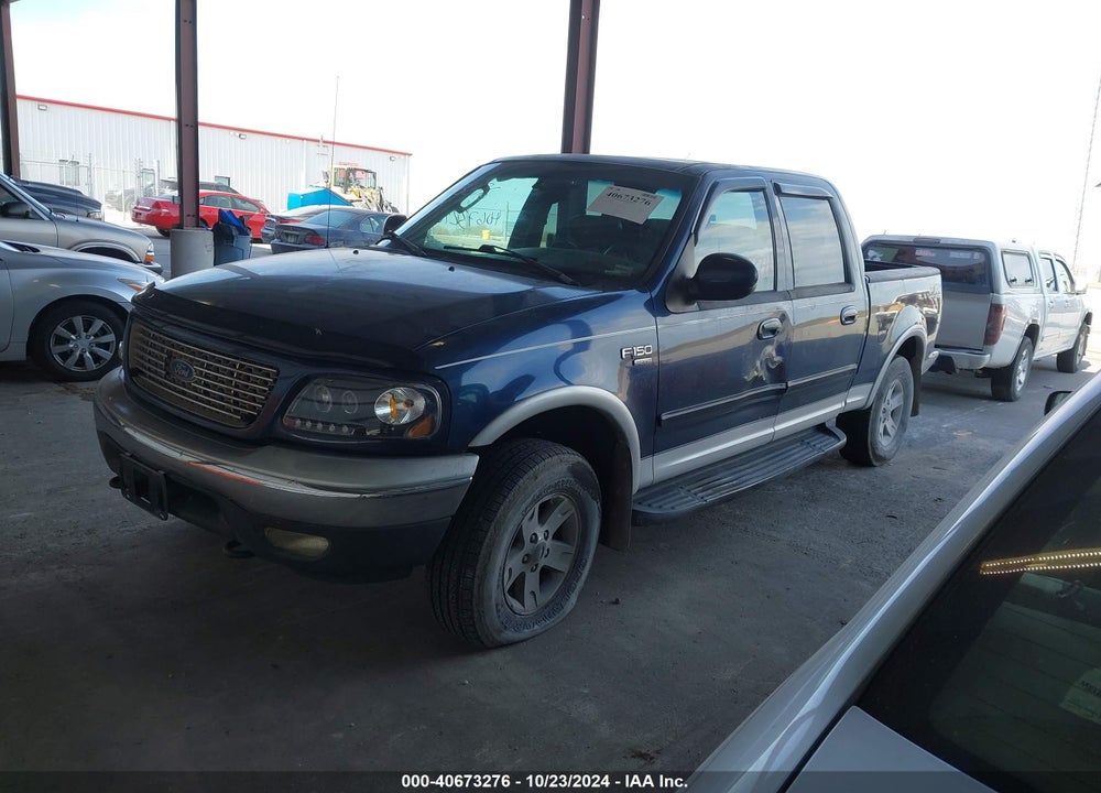 2002 FORD F-150 LARIAT/XLT VIN: 1FTRW08L92KC69190