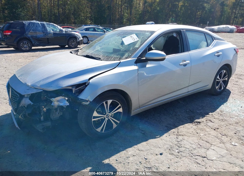 2021 NISSAN SENTRA SV XTRONIC CVT VIN: 3N1AB8CV1MY223764