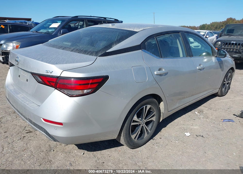 2021 NISSAN SENTRA SV XTRONIC CVT VIN: 3N1AB8CV1MY223764