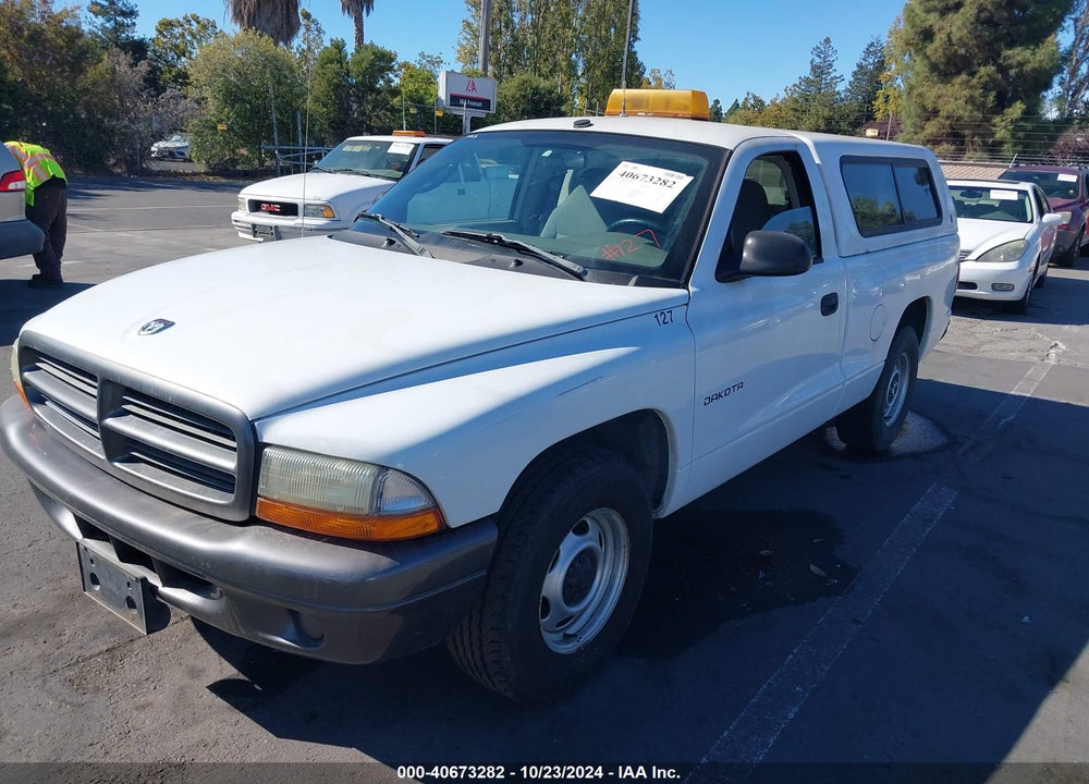 2002 DODGE DAKOTA VIN: 1B7FL16X92S632515