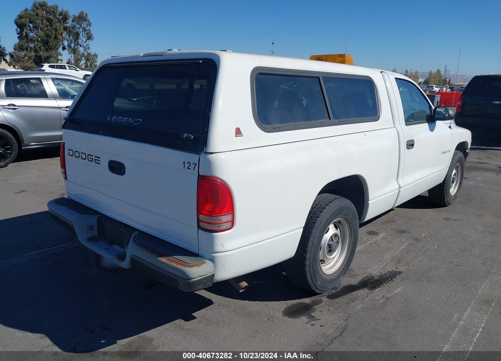 2002 DODGE DAKOTA VIN: 1B7FL16X92S632515
