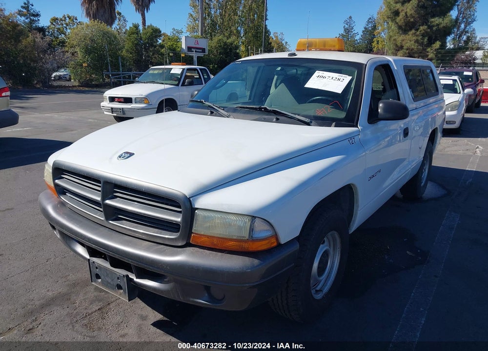 2002 DODGE DAKOTA VIN: 1B7FL16X92S632515