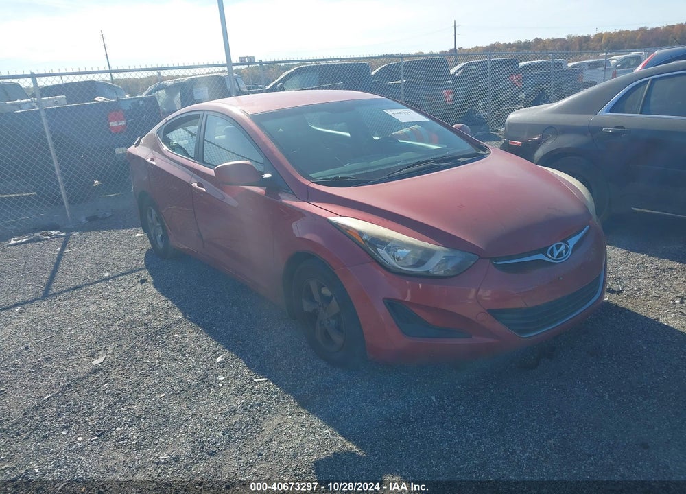 2015 HYUNDAI ELANTRA SE VIN: KMHDH4AE9FU415990