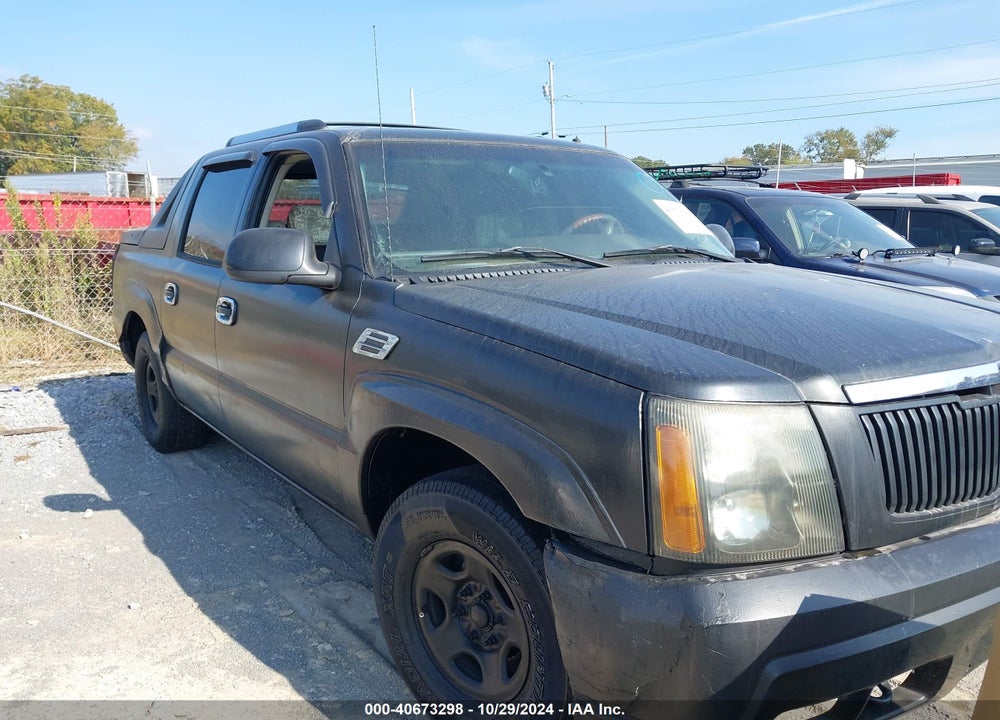 2002 CADILLAC ESCALADE EXT STANDARD VIN: 3GYEK63N72G256803