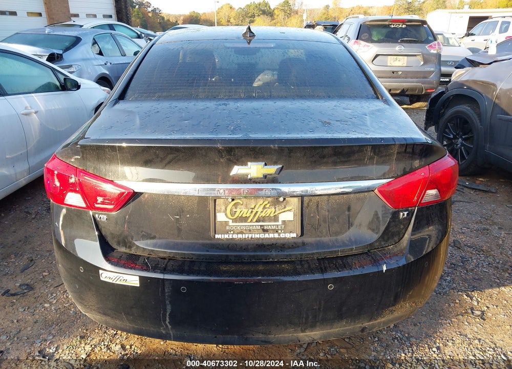 2015 CHEVROLET IMPALA 2LT VIN: 2G1125S37F9151444