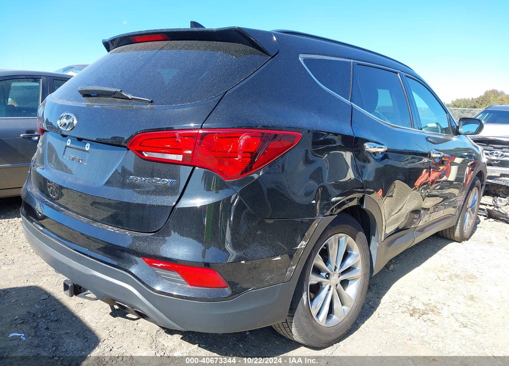 2018 HYUNDAI SANTA FE SPORT 2.0T VIN: 5XYZU4LA5JG561118