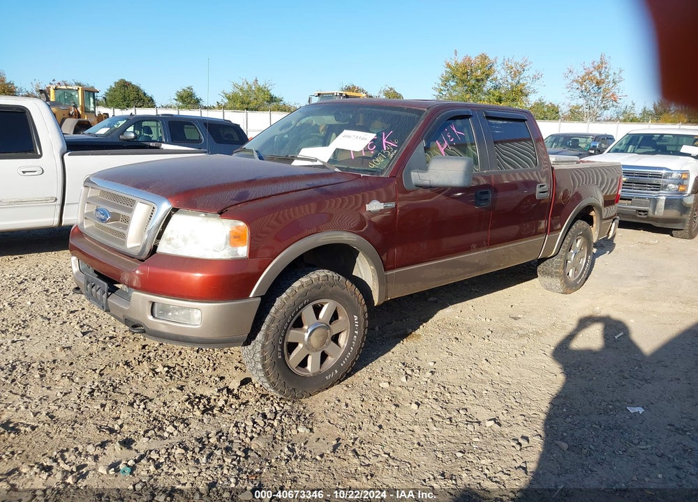 2005 FORD F-150 FX4/LARIAT/XLT VIN: 1FTPW14525KE19858