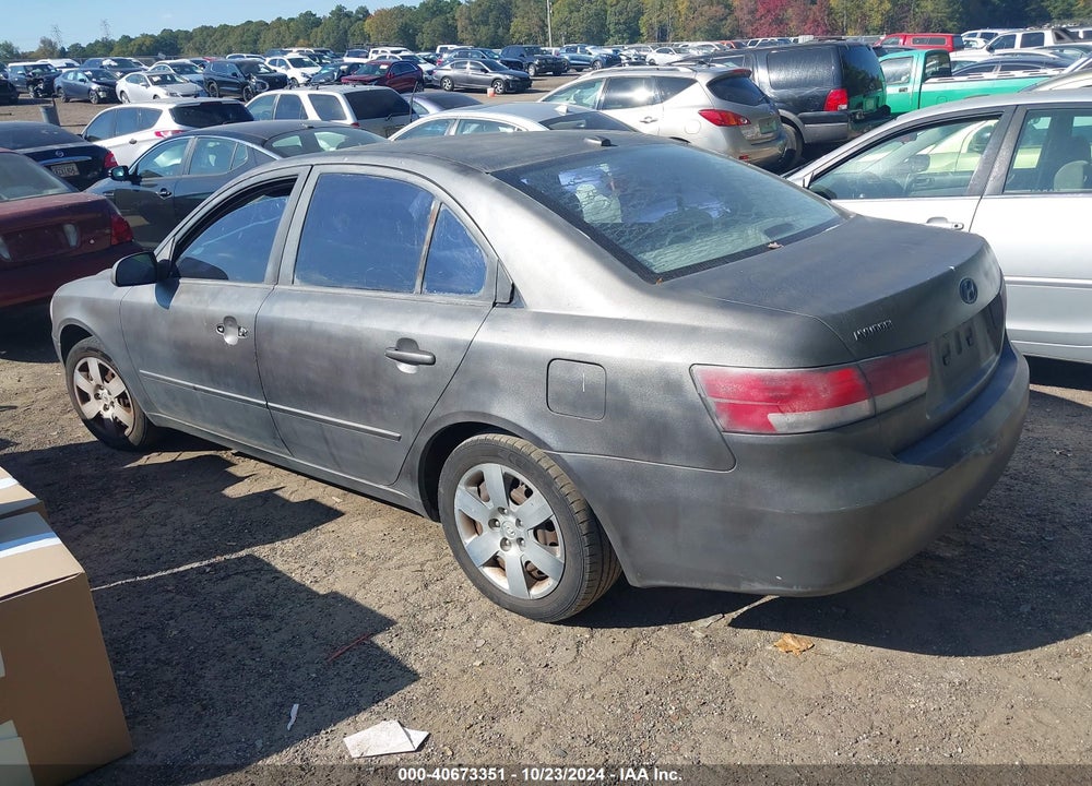 2007 HYUNDAI SONATA GLS VIN: 5NPET46C17H281664