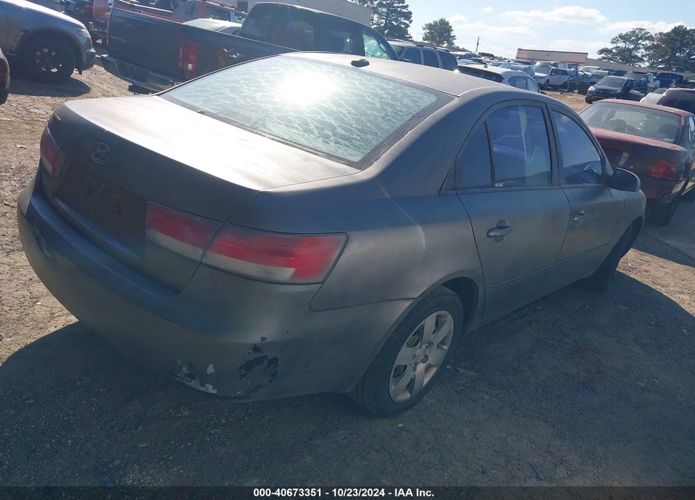 2007 HYUNDAI SONATA GLS VIN: 5NPET46C17H281664