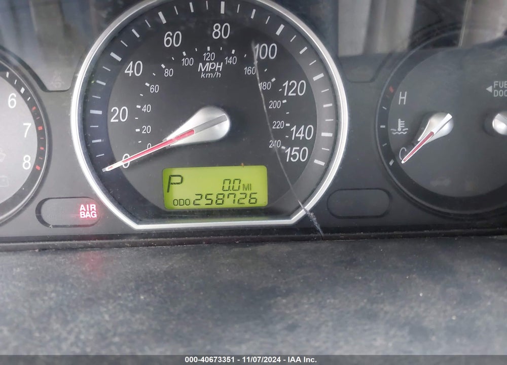 2007 HYUNDAI SONATA GLS VIN: 5NPET46C17H281664