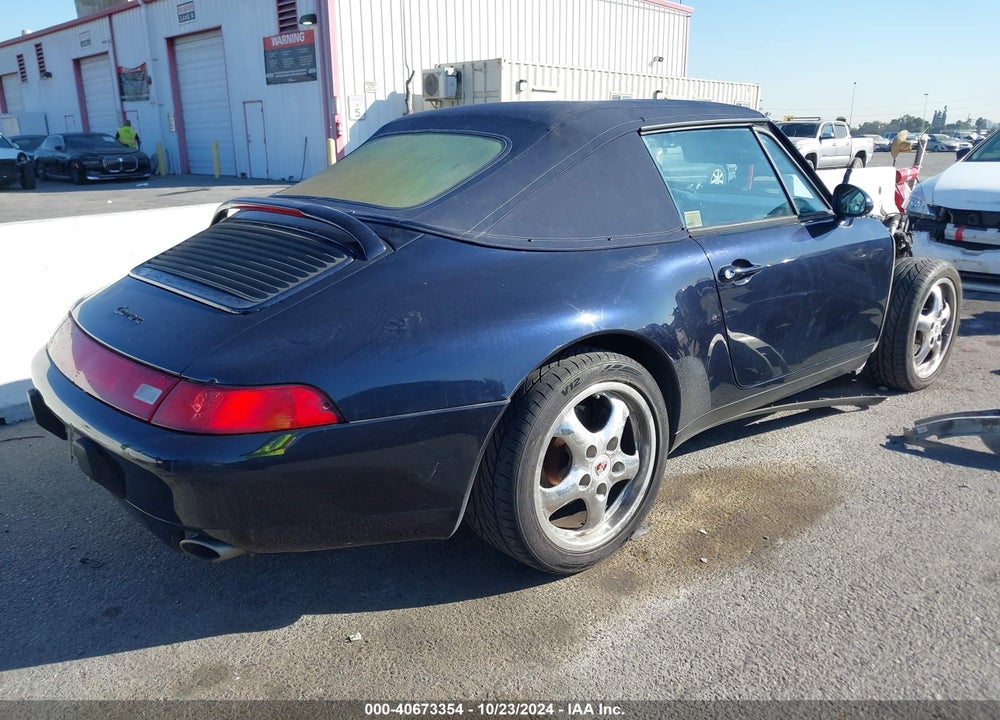 1995 PORSCHE 911 CARRERA 2/CARRERA 4 VIN: WP0CA2996SS340607